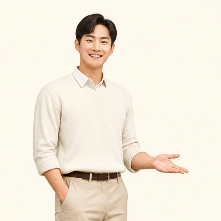 신용불량자 카니발 장기렌트카 상담 신청을 안내하는 담당자